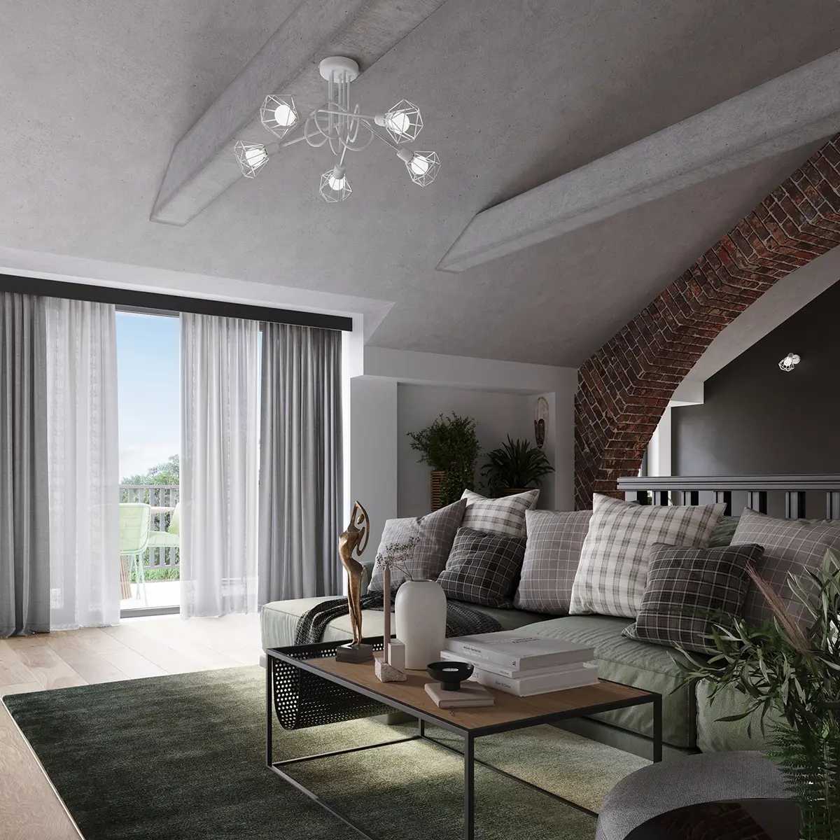 Kinkiet ARTEMIS 1 biały SL.1102 - Sollux Lighting - obrazek 9