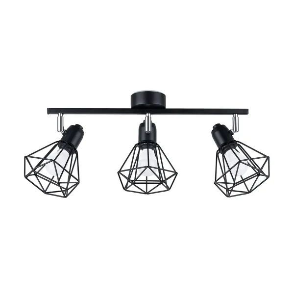 Plafon ARTEMIS 3 czarny SL.1107 - Sollux Lighting