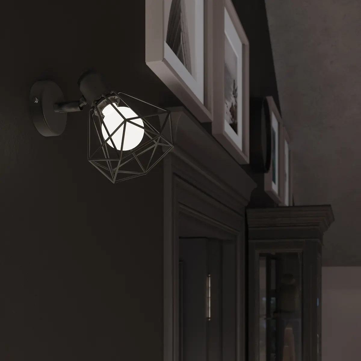 Żyrandol ARTEMIS 5S czarny SL.1110 - Sollux Lighting - obrazek 10