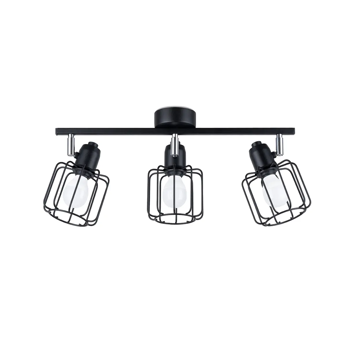 Plafon BELUCI 3 czarny SL.1116 - Sollux Lighting