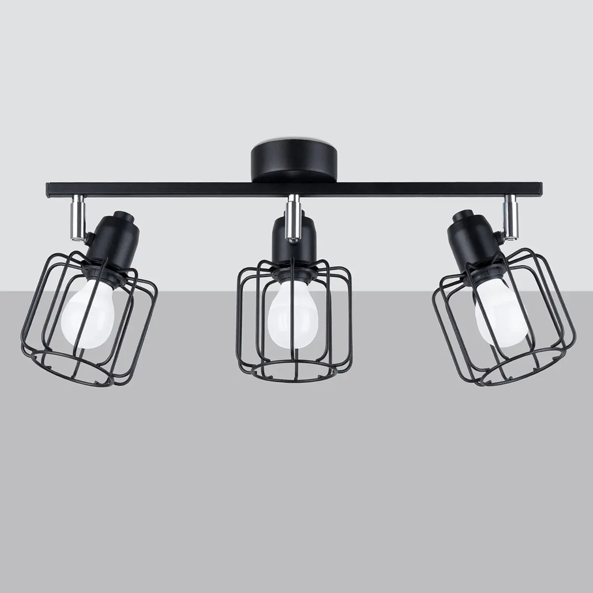 Plafon BELUCI 3 czarny SL.1116 - Sollux Lighting - obrazek 3