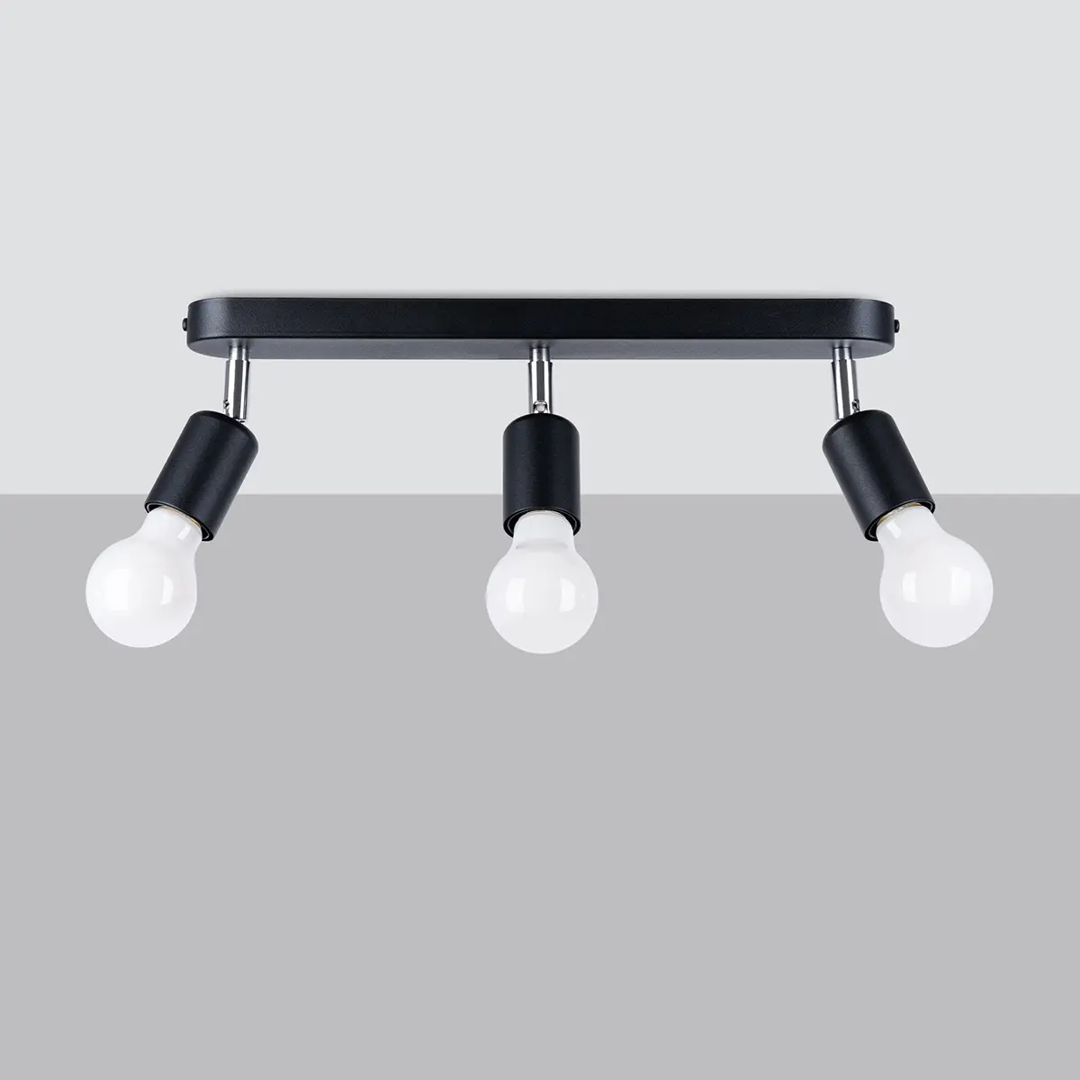 Plafon FORNES 3 czarny SL.1122 - Sollux Lighting - obrazek 3