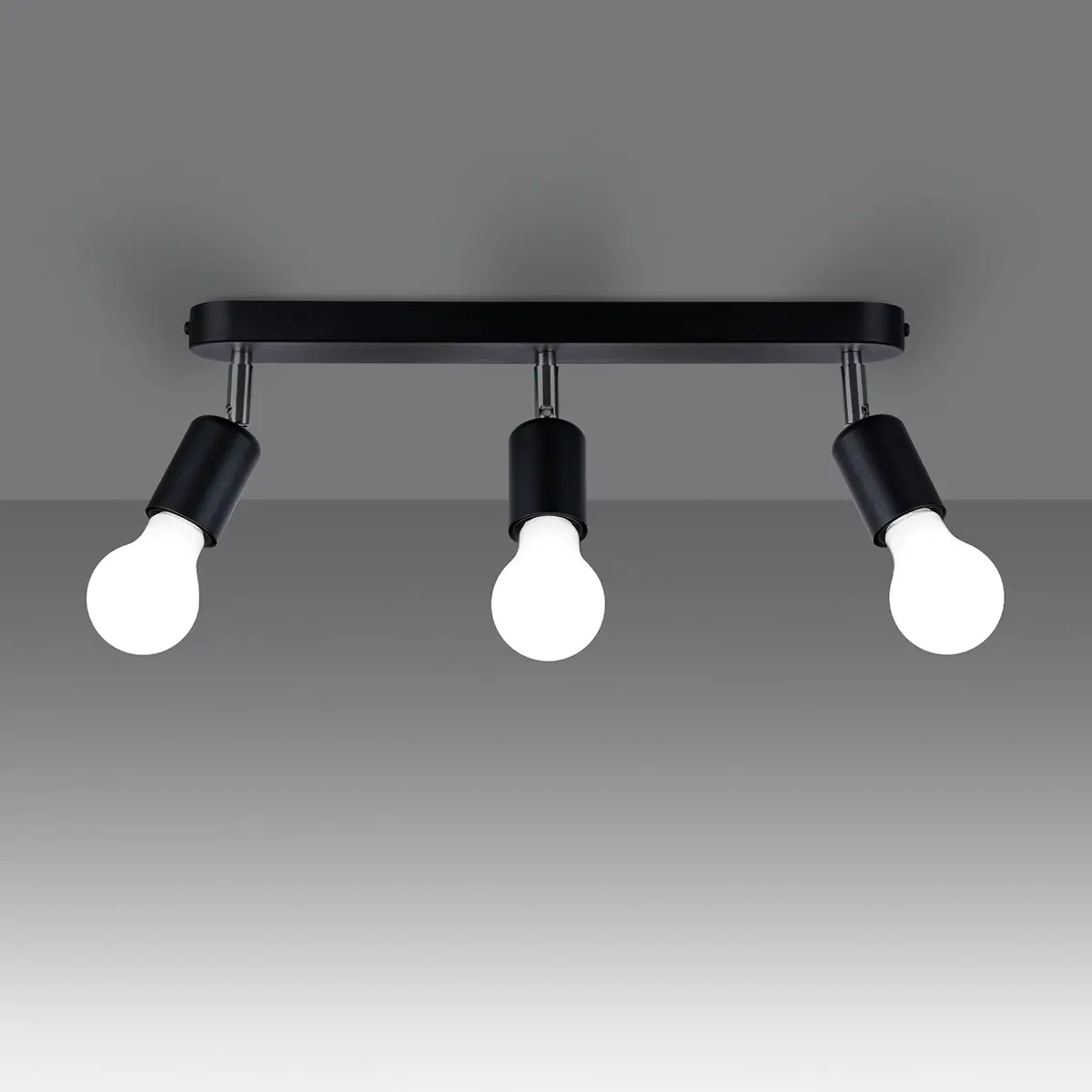 Plafon FORNES 3 czarny SL.1122 - Sollux Lighting - obrazek 4