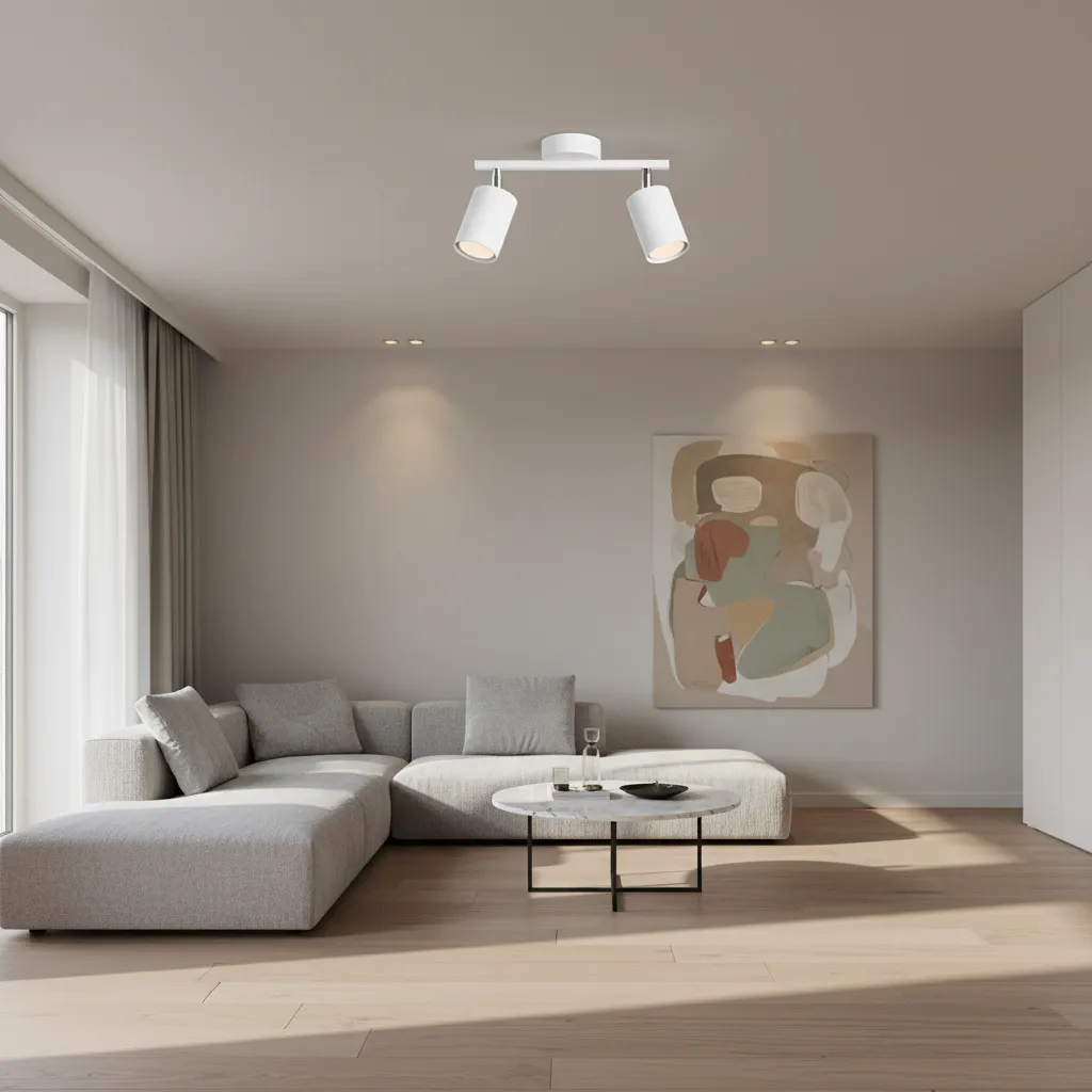 Plafon LEMMI 2 biały SL.1124 - Sollux Lighting - obrazek 2