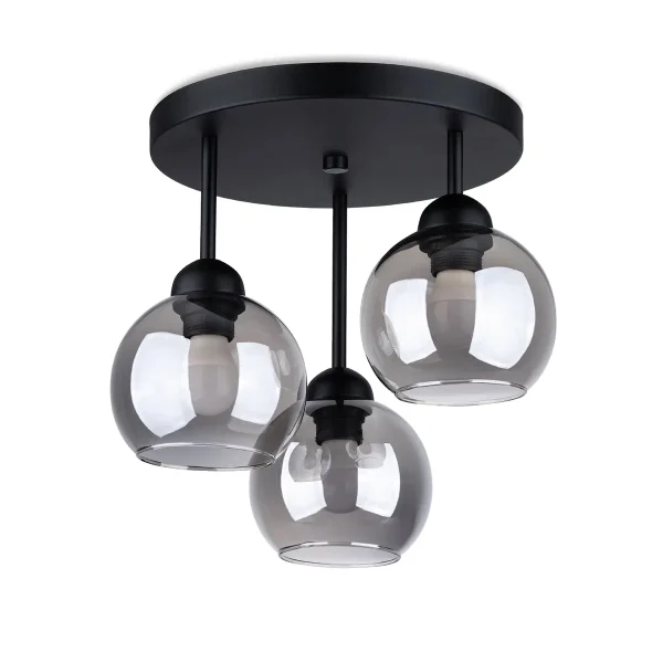 Żyrandol ALINO 3 czarny SL.1140 - Sollux Lighting