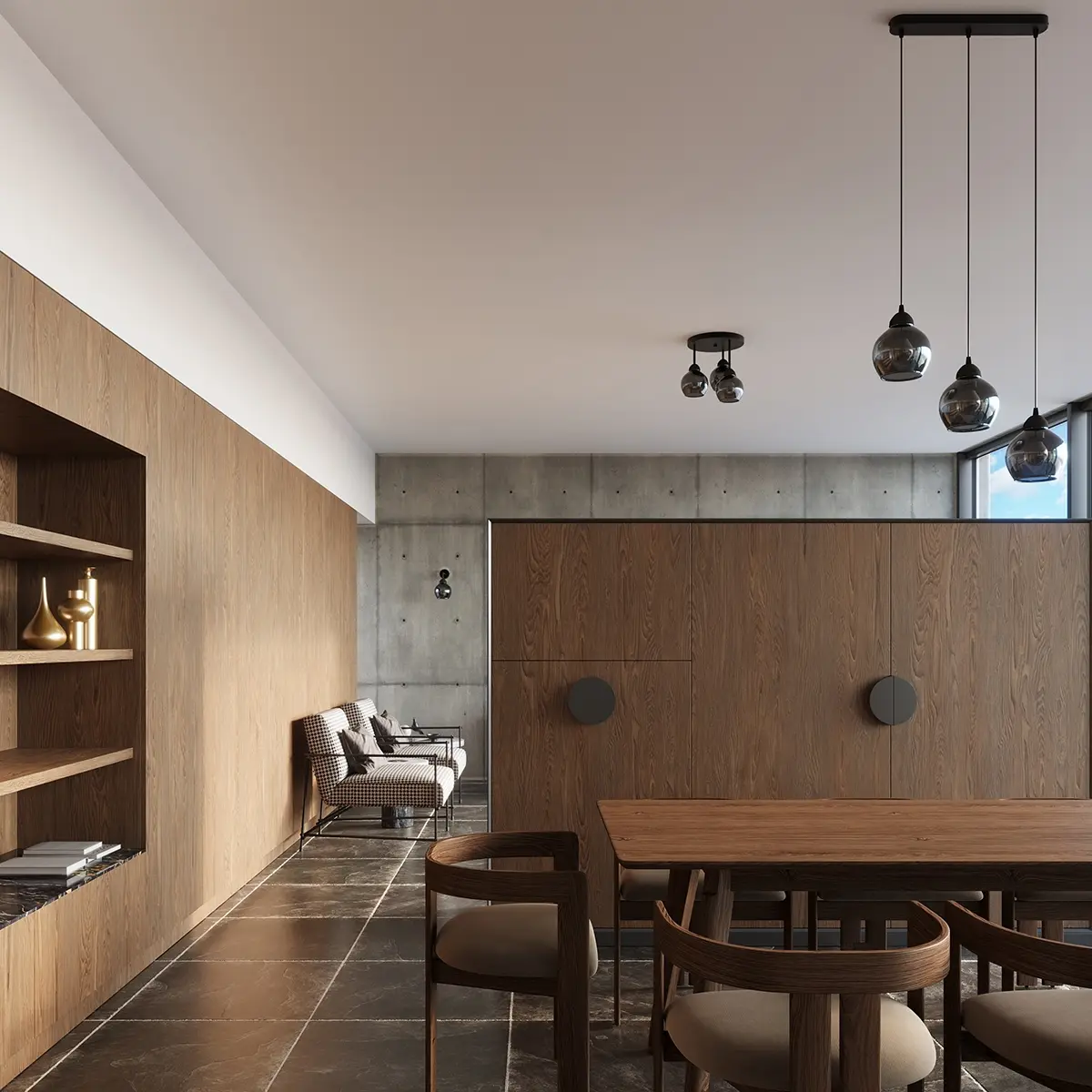 Żyrandol ALINO 3 czarny SL.1140 - Sollux Lighting - obrazek 9