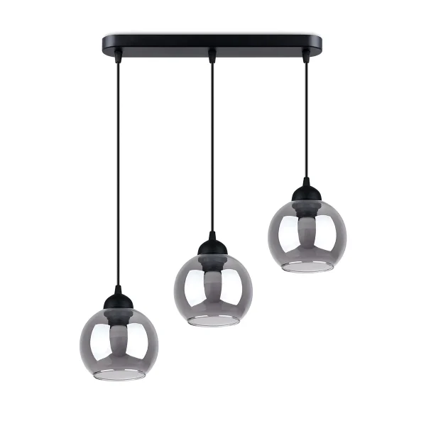 Lampa wisząca ALINO 3 czarna SL.1142 - Sollux Lighting