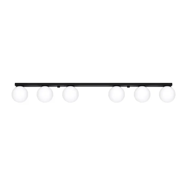 Plafon YOLI 6 czarny SL.1155 - Sollux Lighting