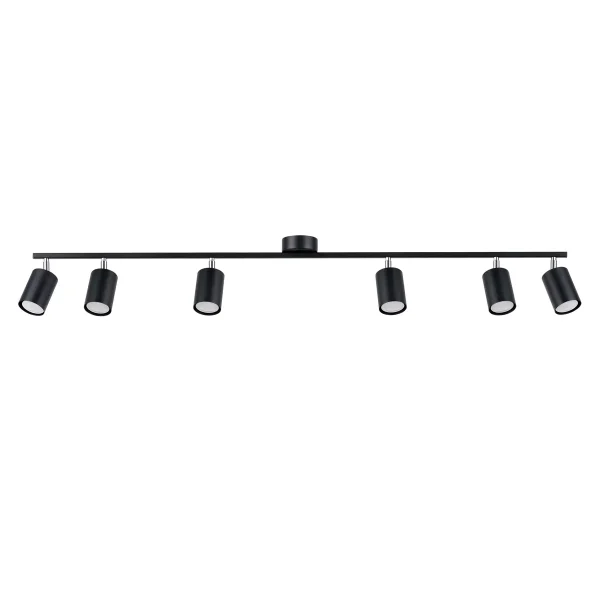 Plafon LEMMI 6L czarny SL.1169 - Sollux Lighting