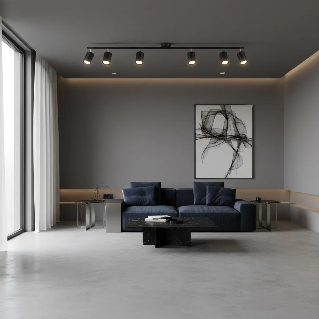 Plafon LEMMI 6L czarny SL.1169 - Sollux Lighting - obrazek 2