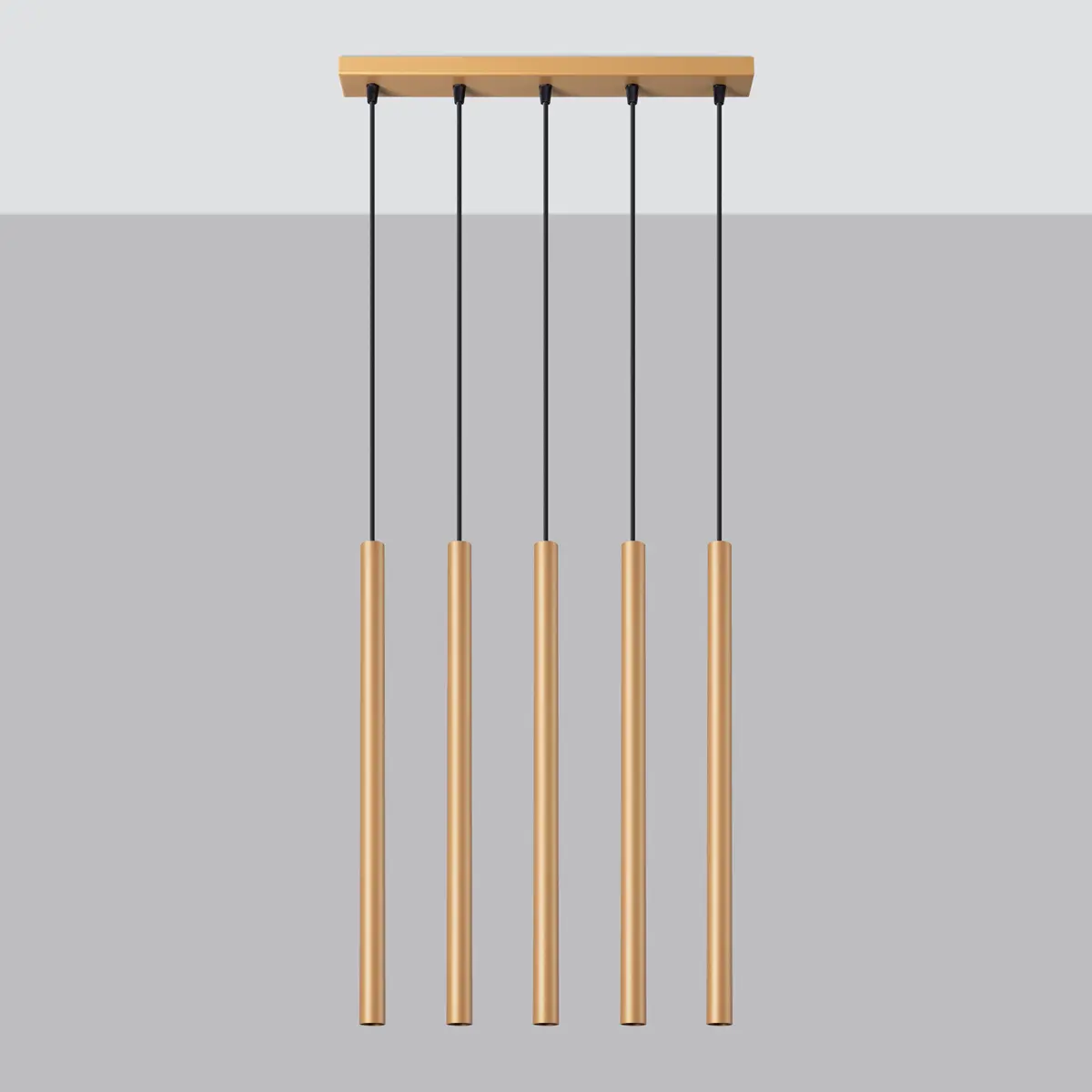 Lampa wisząca PASTELO 5L złota SL.1173 - Sollux Lighting - obrazek 3