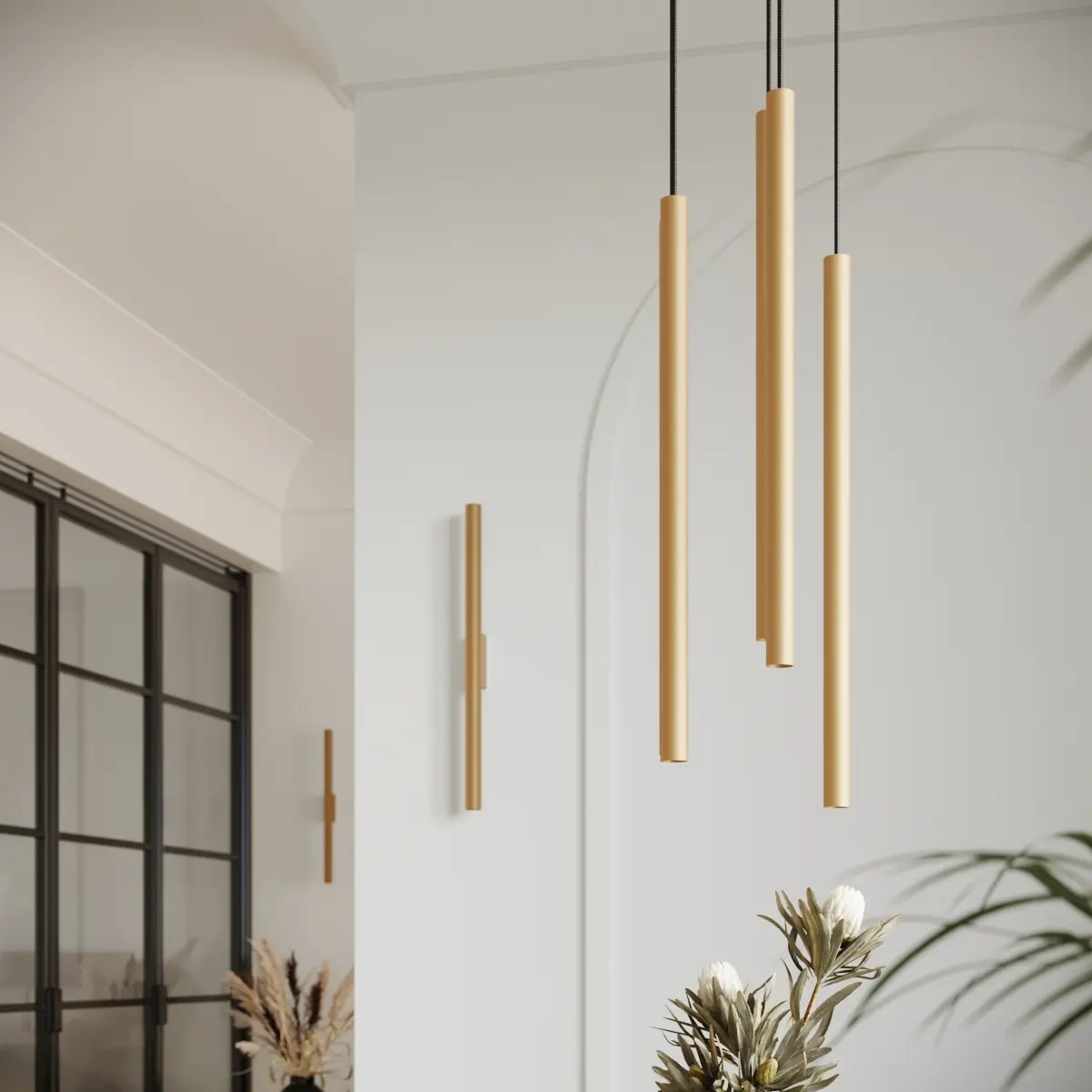 Kinkiet PASTELO 2 złoty SL.1179 - Sollux Lighting - obrazek 10