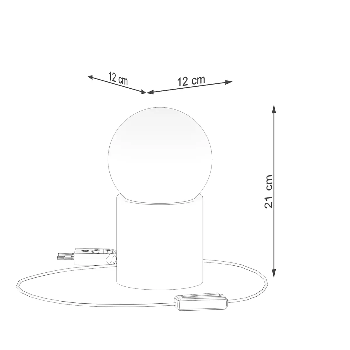 Lampka biurkowa BOOMO SL.1193 - Sollux Lighting - obrazek 6