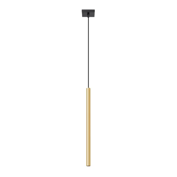 Lampa Wisząca PASTELO 1 złoty połysk SL.1195 - Sollux Lighting
