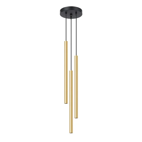 Lampa Wisząca PASTELO 3P złoty połysk SL.1197 - Sollux Lighting
