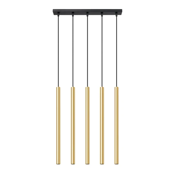 Lampa Wisząca PASTELO 5L złoty połysk SL.1198 - Sollux Lighting