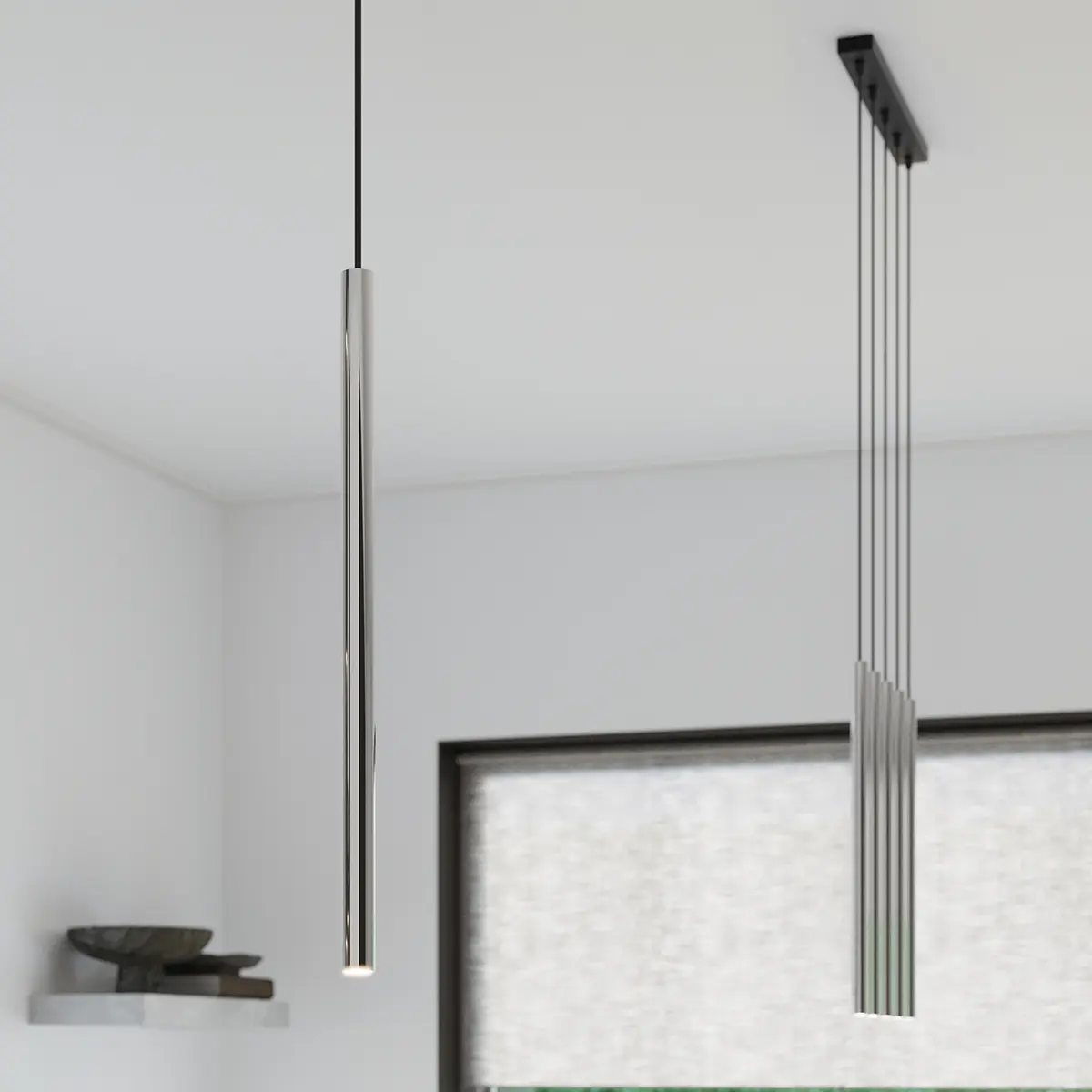 Lampa Wisząca PASTELO 1 chrom SL.1199 - Sollux Lighting - obrazek 8
