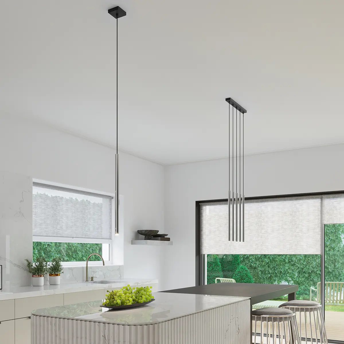 Lampa Wisząca PASTELO 1 chrom SL.1199 - Sollux Lighting - obrazek 10