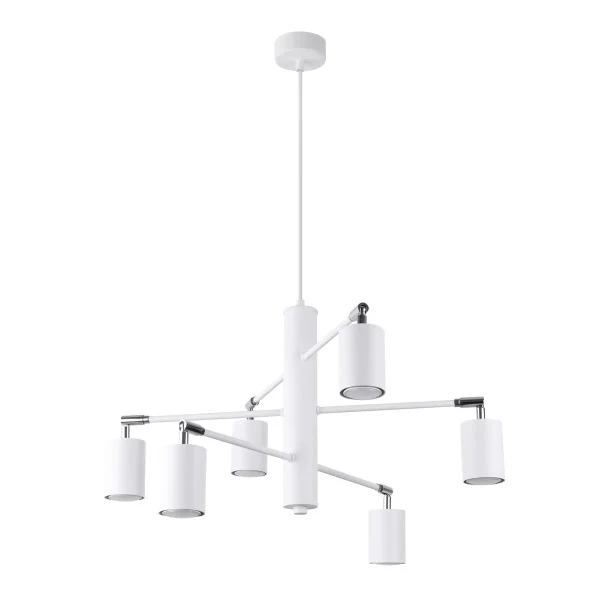 Żyrandol LEMMI 6 biały SL.1206 - Sollux Lighting