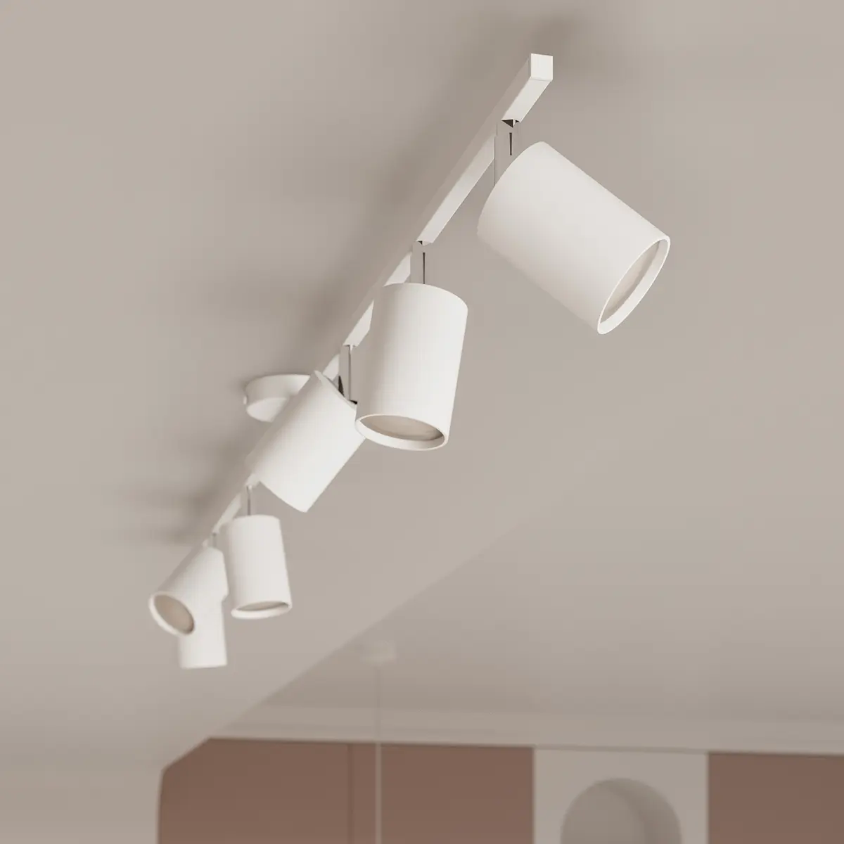 Żyrandol LEMMI 6 biały SL.1206 - Sollux Lighting - obrazek 8