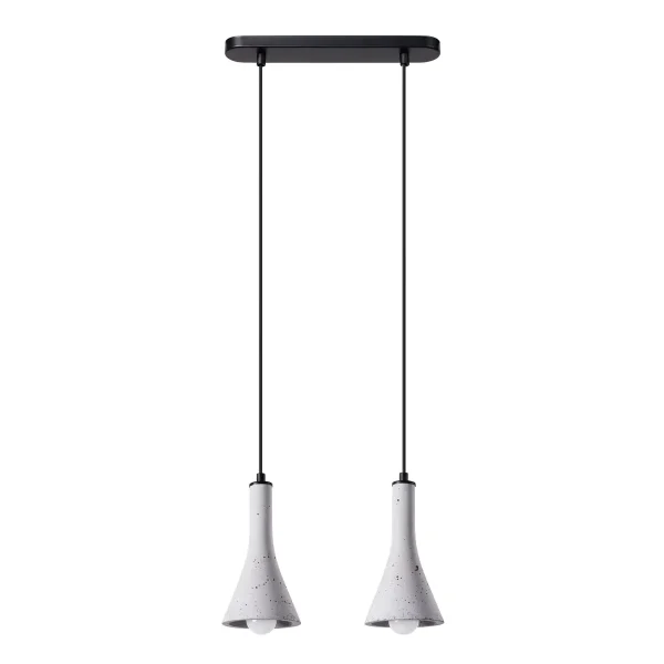 Lampa wisząca REA 2 beton SL.1224 - Sollux Lighting