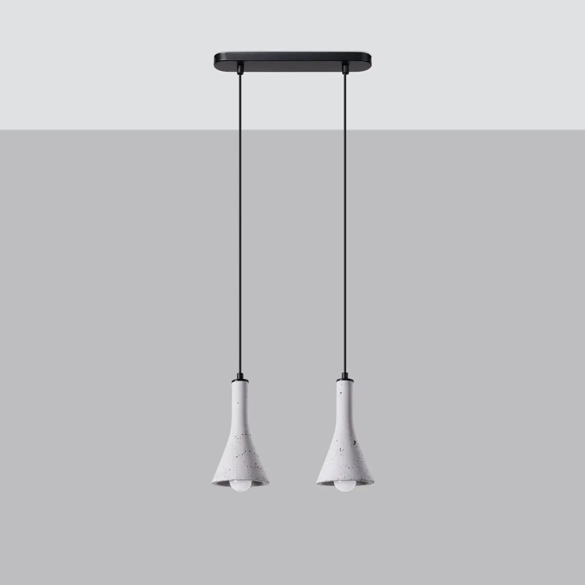 Lampa wisząca REA 2 beton SL.1224 - Sollux Lighting - obrazek 3