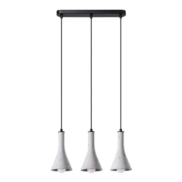 Lampa wisząca REA 3L beton SL.1225 - Sollux Lighting