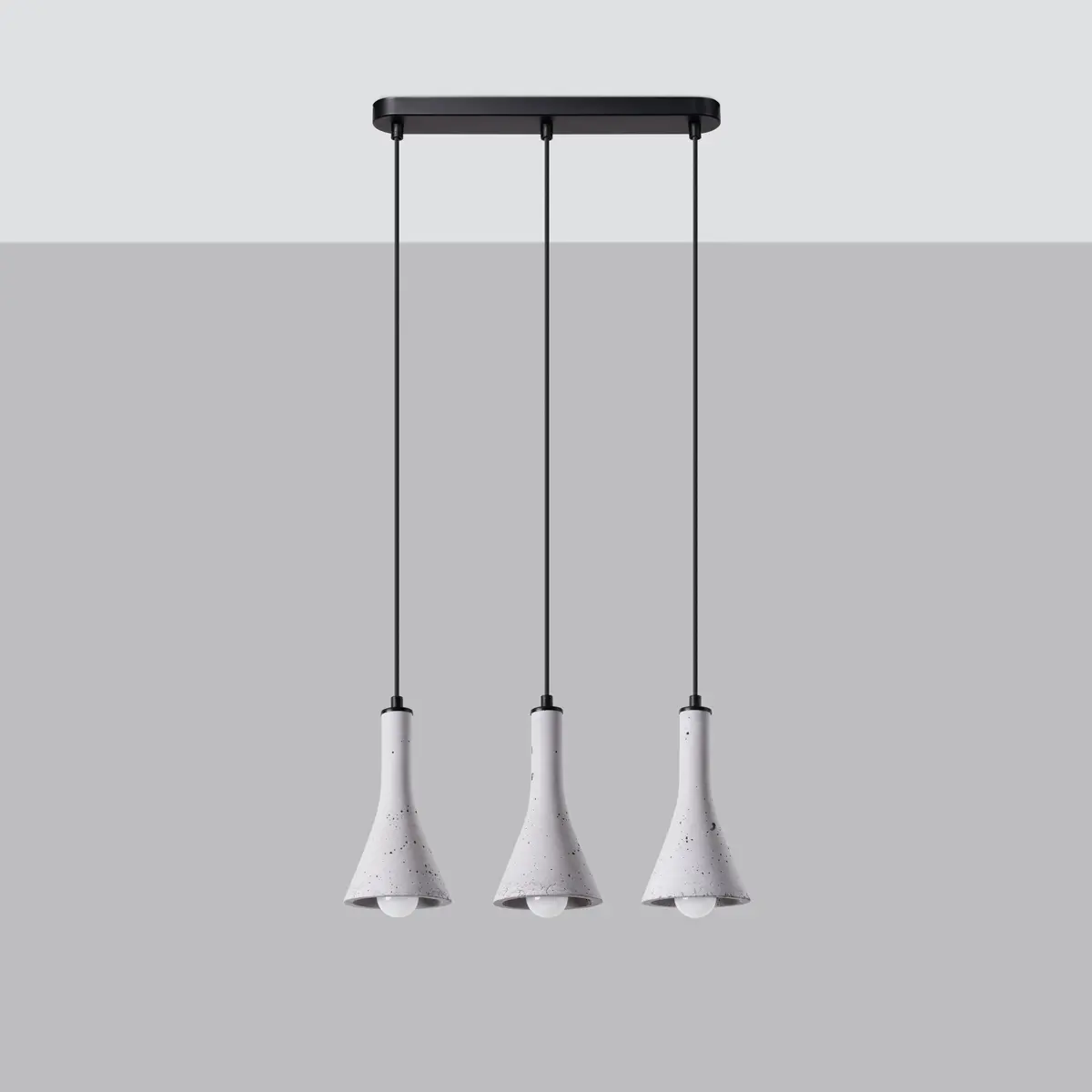 Lampa wisząca REA 3L beton SL.1225 - Sollux Lighting - obrazek 3