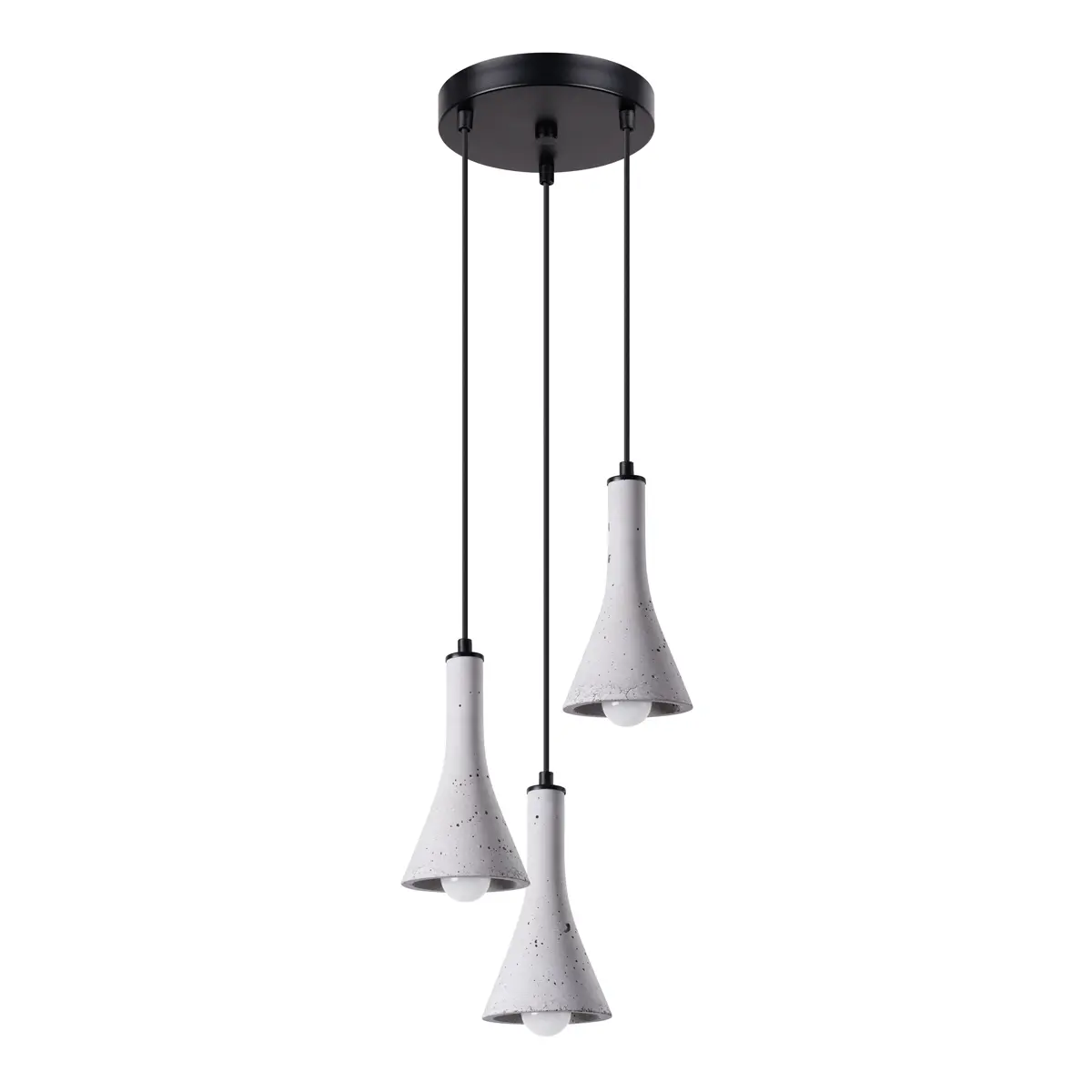 Lampa wisząca REA 3P beton SL.1226 - Sollux Lighting