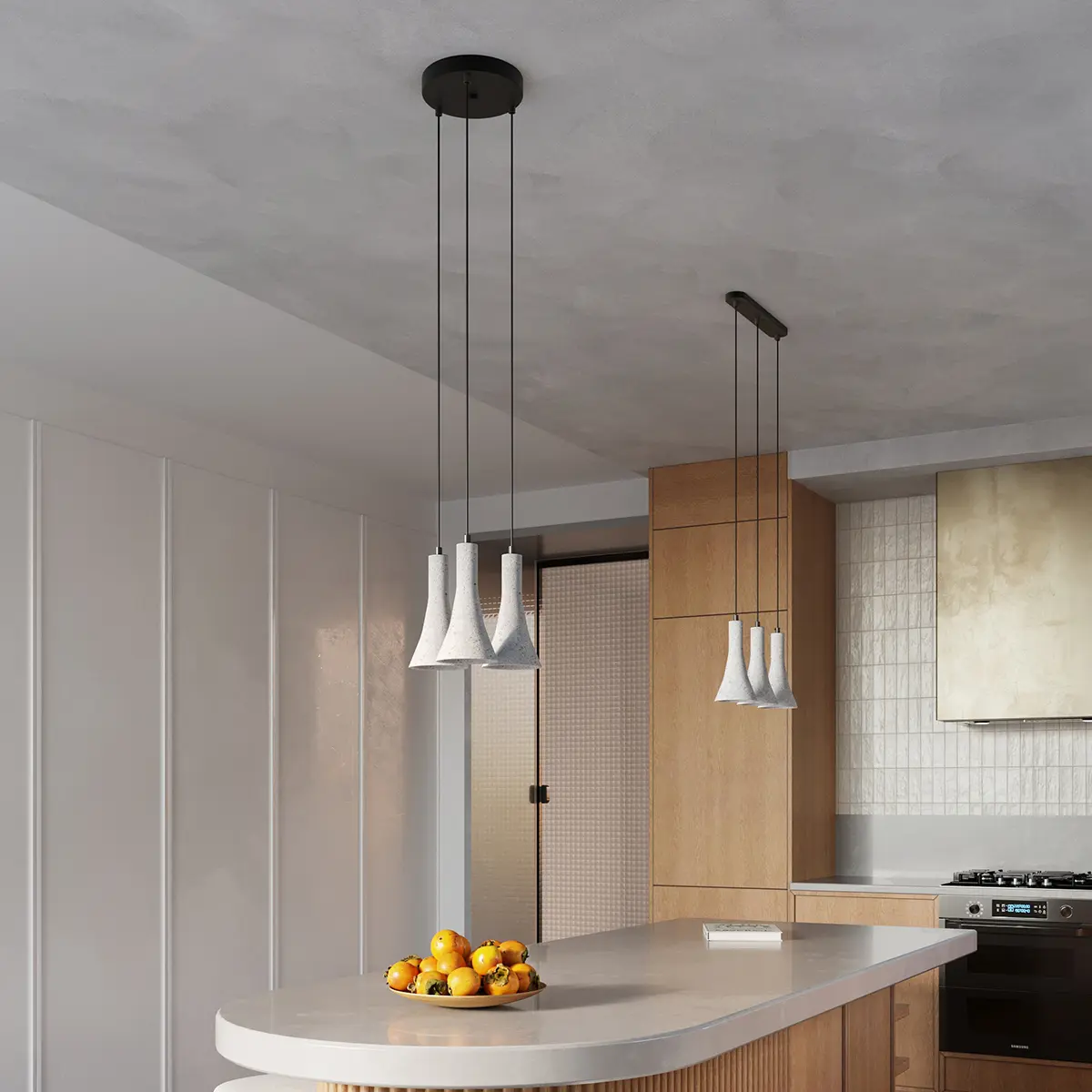 Lampa wisząca REA 3P beton SL.1226 - Sollux Lighting - obrazek 10