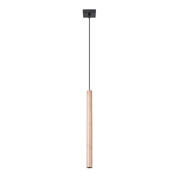Lampa wisząca PASTELO 1 drewno SL.1266 - Sollux Lighting