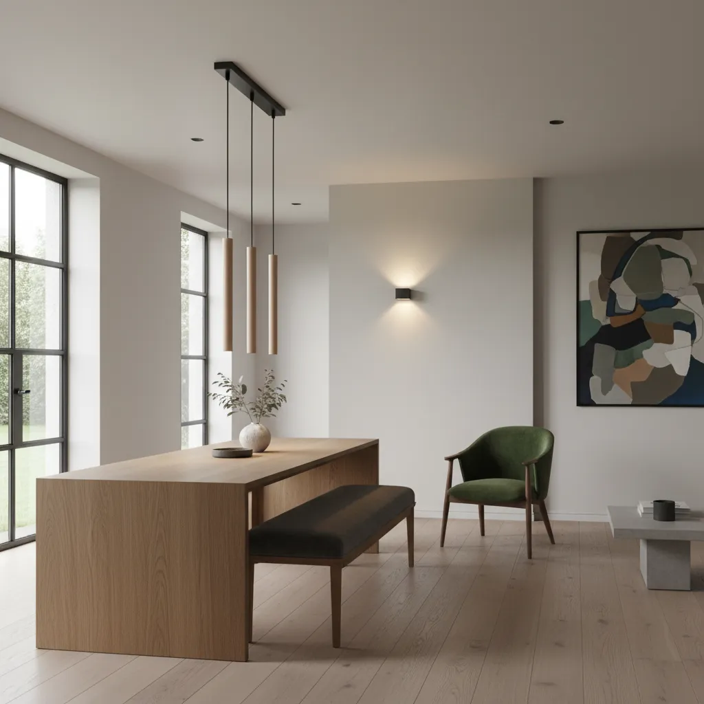 Lampa wisząca PASTELO 3L drewno SL.1267 - Sollux Lighting - obrazek 2