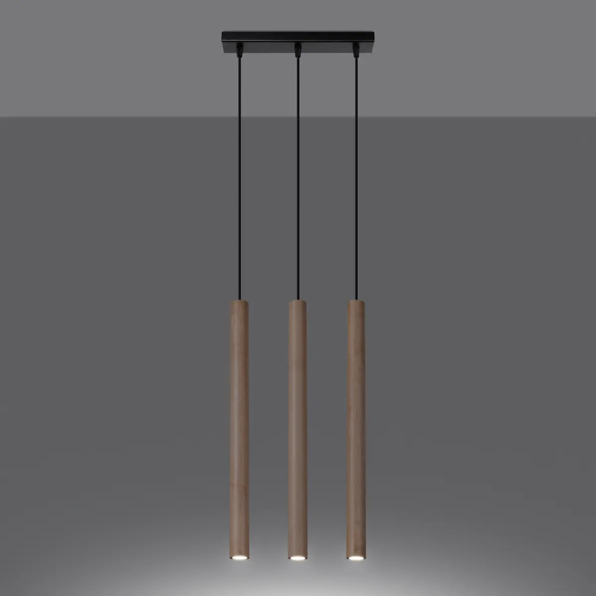Lampa wisząca PASTELO 3L drewno SL.1267 - Sollux Lighting - obrazek 4