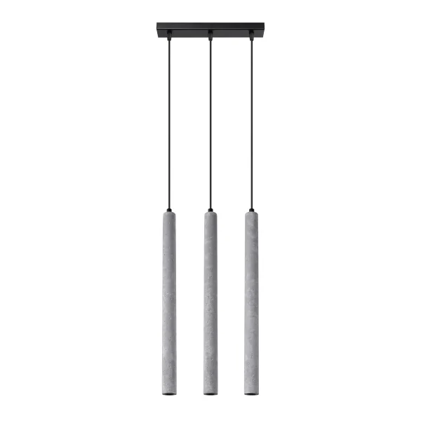 Lampa wisząca PASTELO 3L beton SL.1272 - Sollux Lighting