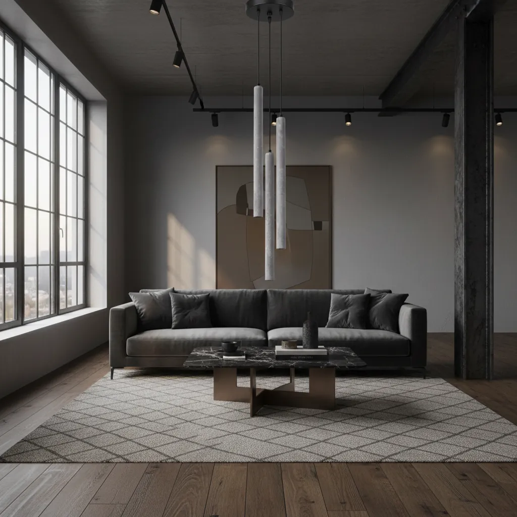 Lampa wisząca PASTELO 3P beton SL.1273 - Sollux Lighting - obrazek 2