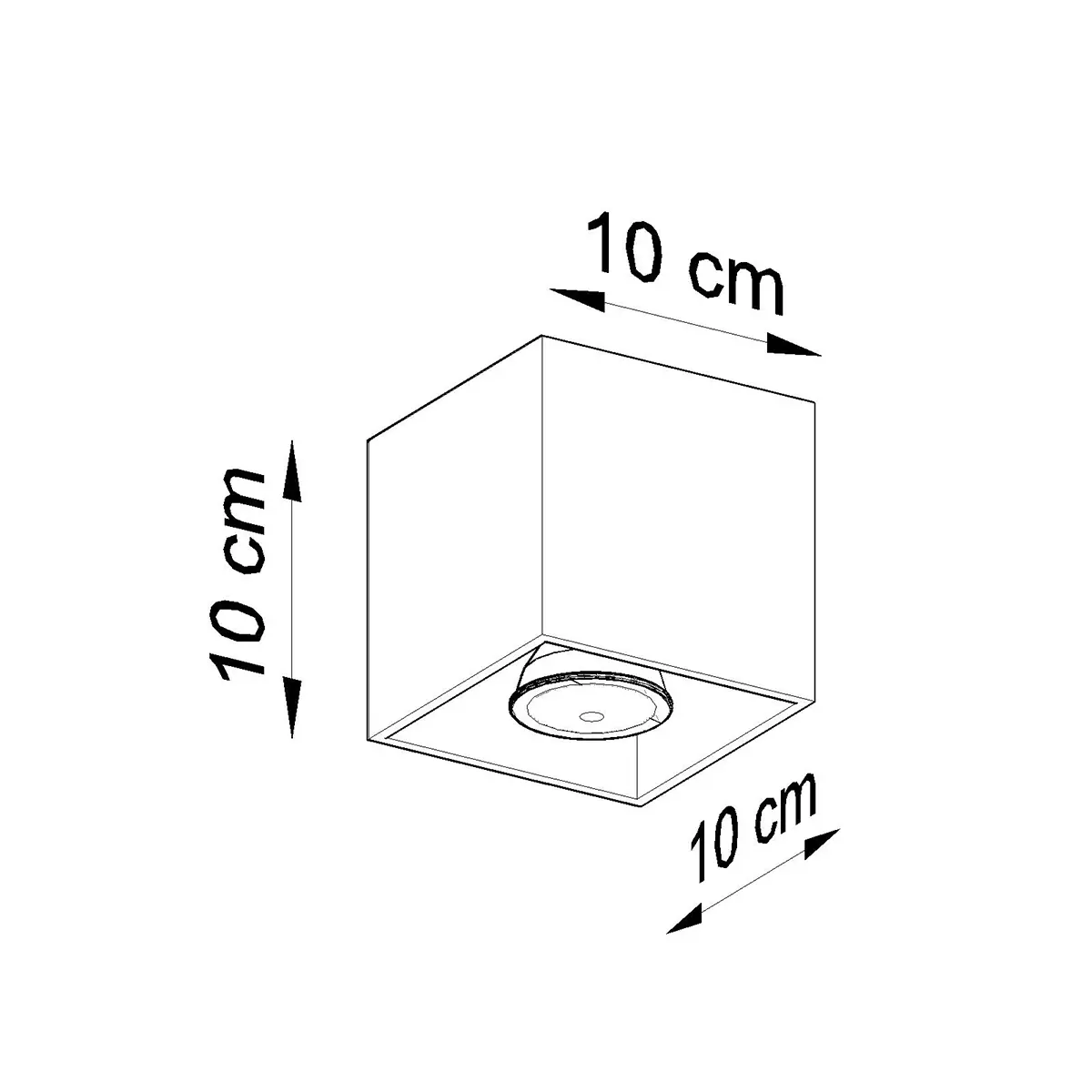Plafon HATI szary SL.1278 - Sollux Lighting - obrazek 6