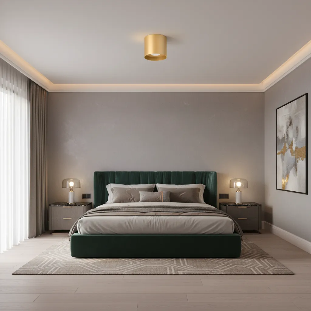 Plafon MIKA złoty SL.1283 - Sollux Lighting - obrazek 2