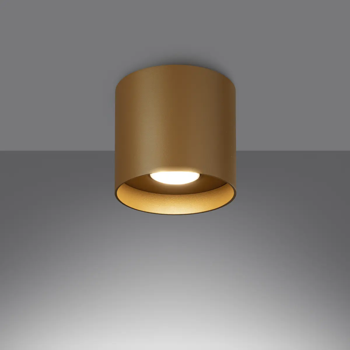 Plafon MIKA złoty SL.1283 - Sollux Lighting - obrazek 4