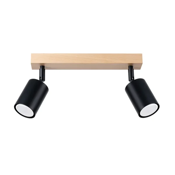 Plafon VERDO 2 czarny SL.1291 - Sollux Lighting