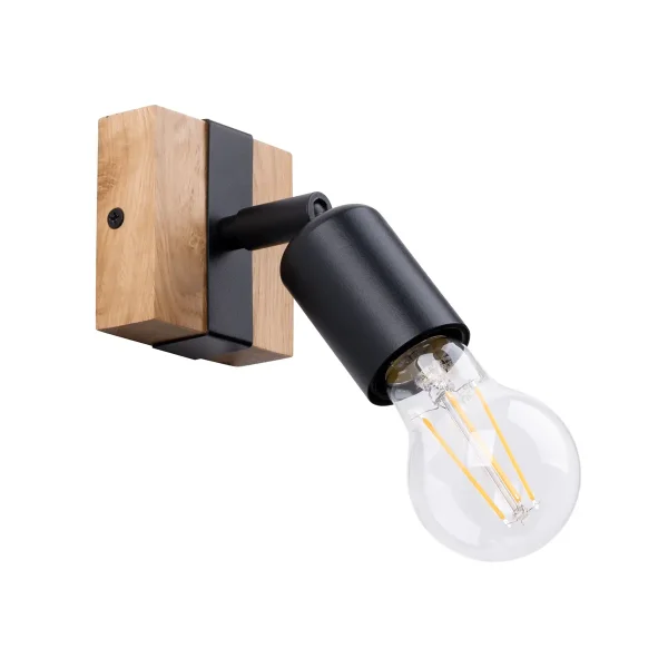 Kinkiet ZUCA czarny SL.1295 - Sollux Lighting
