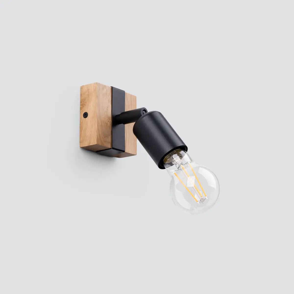 Kinkiet ZUCA czarny SL.1295 - Sollux Lighting - obrazek 3