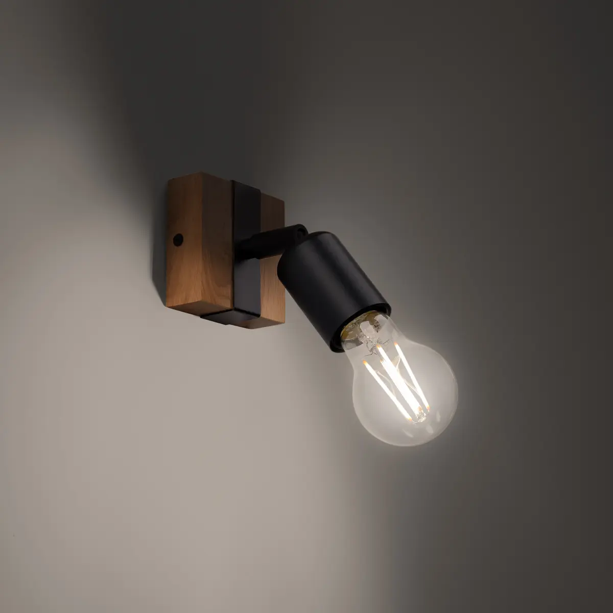 Kinkiet ZUCA czarny SL.1295 - Sollux Lighting - obrazek 4