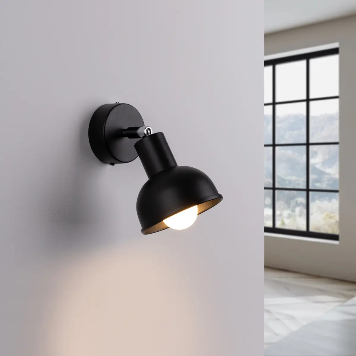Kinkiet ELBA czarny SL.1316 - Sollux Lighting - obrazek 4