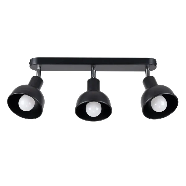 Plafon ELBA 3 czarny SL.1318 - Sollux Lighting