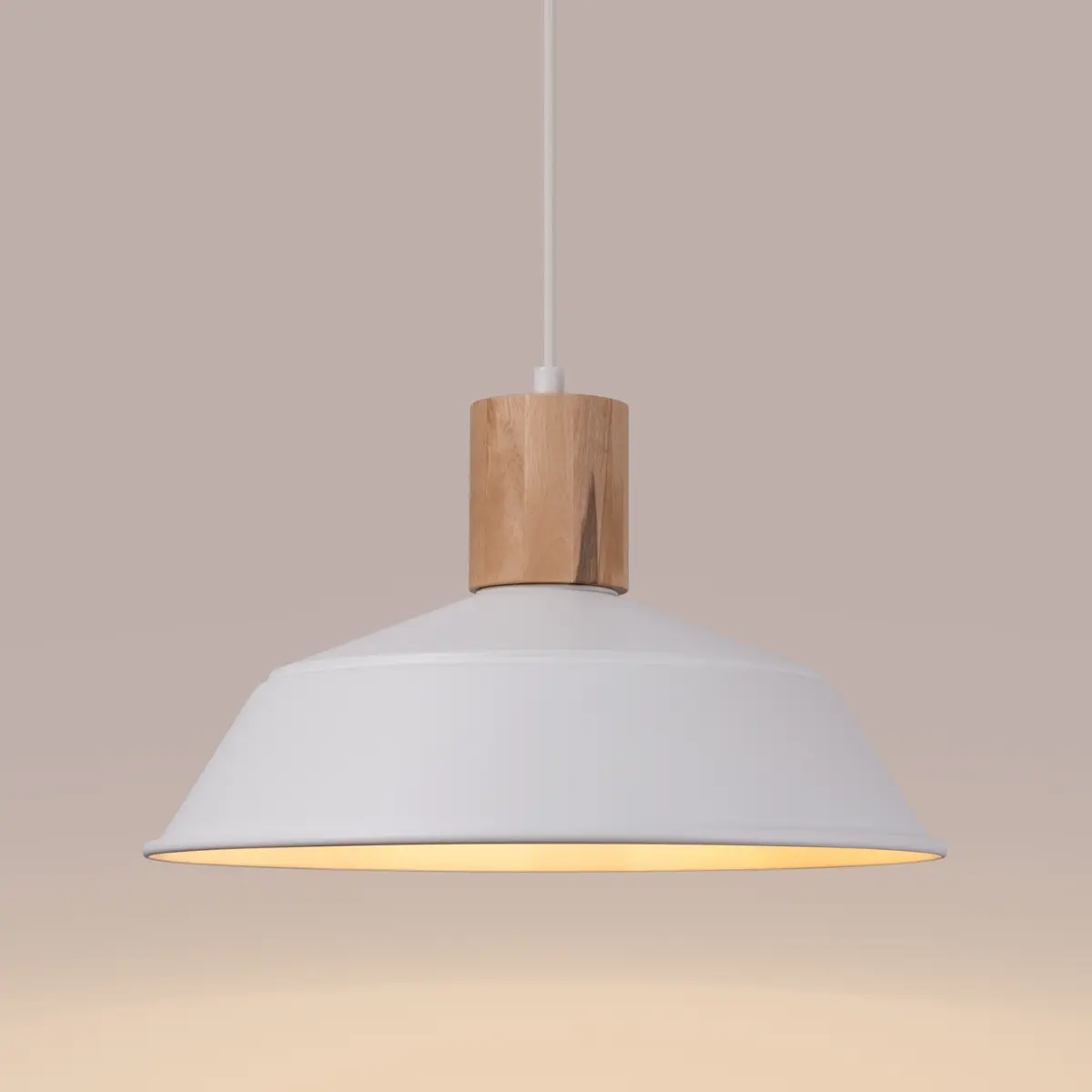 Lampa wisząca FANO biała SL.1321 - Sollux Lighting - obrazek 6