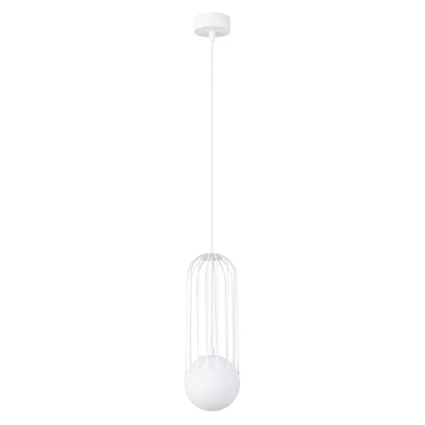 Lampa wisząca BRINA 1 biała SL.1331 - Sollux Lighting