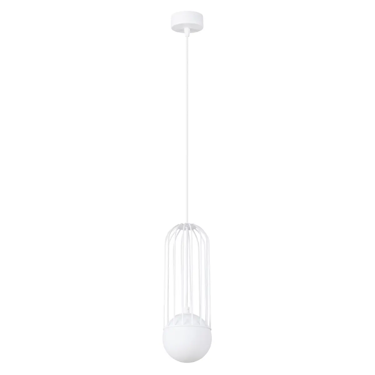 Lampa wisząca BRINA 1 biała SL.1331 - Sollux Lighting