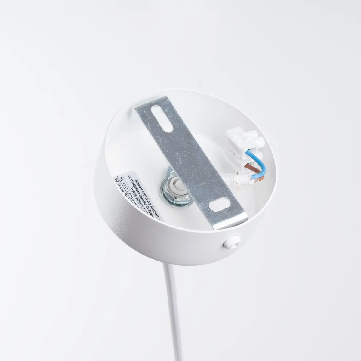 Lampa wisząca BRINA 1 biała SL.1331 - Sollux Lighting - obrazek 5