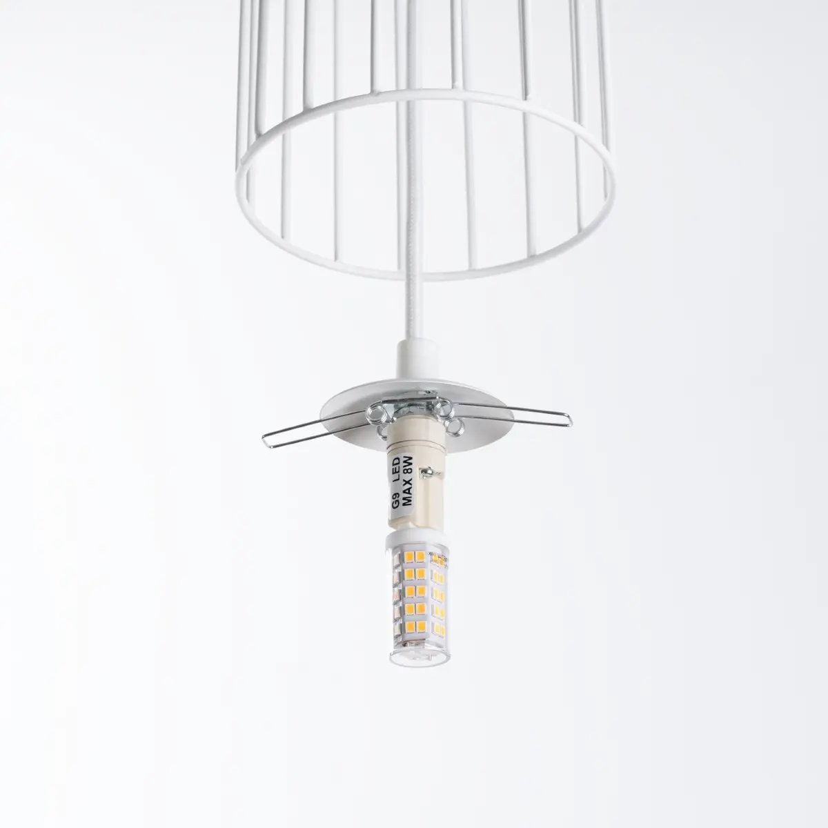 Lampa wisząca BRINA 1 biała SL.1331 - Sollux Lighting - obrazek 7