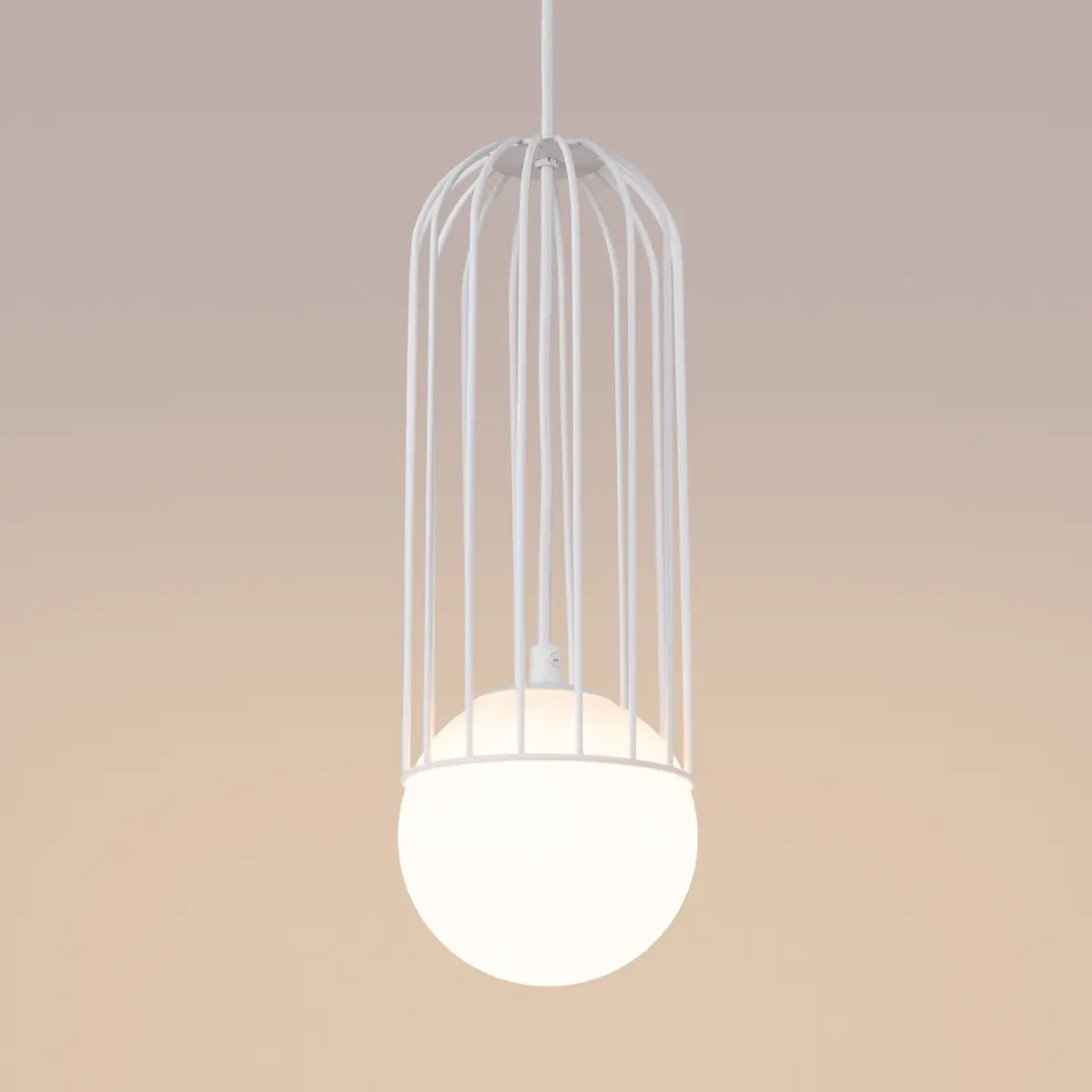 Lampa wisząca BRINA 1 biała SL.1331 - Sollux Lighting - obrazek 8
